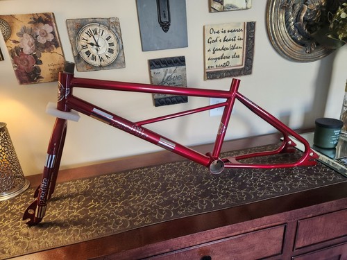 Profile Champ Pro 1983 Old School 80's BMX Frame & Fork w/Extras - 第 1/11 張圖片