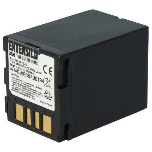 Batteria Li-Ion 7,2V 800mAh Per Videocamera JVC GZ-MG130E, Compatibile - 4