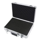15in Aluminum Case with Customizable Pluck Foam Interior for Instruments Camera