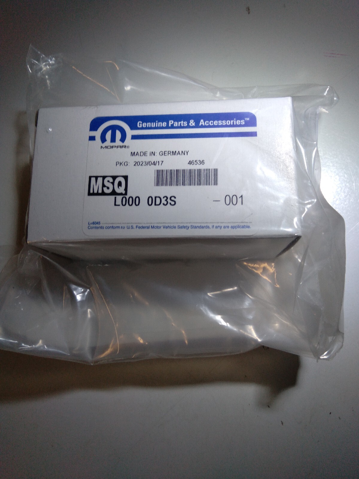 Headlight BulbVIN G Mopar L0000D3S for sale online eBay