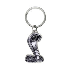 Ford Mustang Cobra Logo Metal Key Chain, Key Charm, Keychain, 2000 to 2018 Cobra