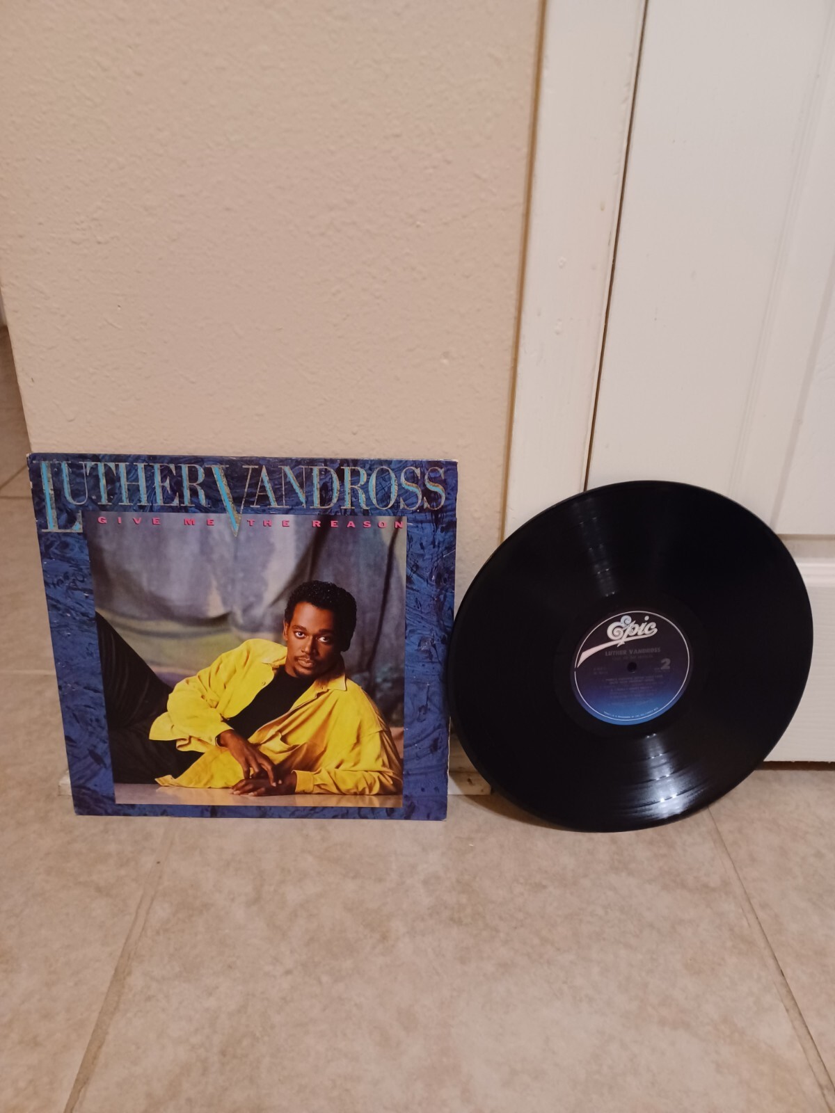 LUTHER VANDROSS USED RECORD IN VG/EXC CONDITION