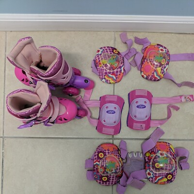 Bravo Sports Frozen Glitter Convertible 2-in-1 Skates Junior Sz 6-9 Rollerblades