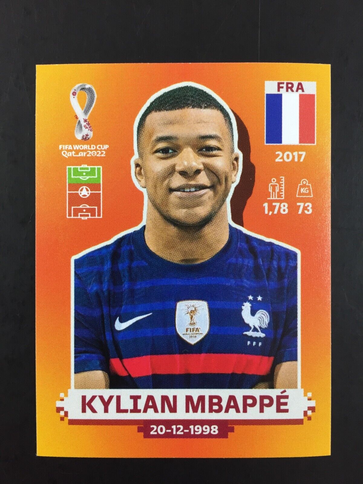 France Soccer Sticker 