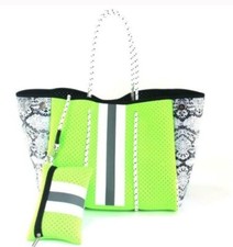 Neoprene Tote Bag Large Beach Bag For Women Pool Gym Tote Bag Travel Tote Bag