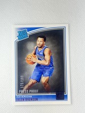 2018 Jalen Brunson Panini Donruss #179 Press Proof Purple Rookie RC /199 Knicks