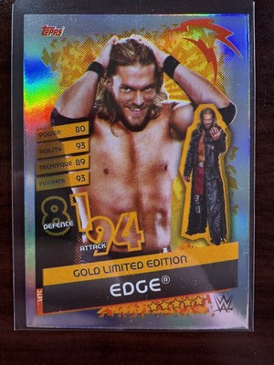 2020 Topps WWE Slam Attax Reloaded Gold Edition #LETC Edge