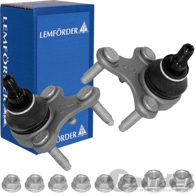 2x LEMFÖRDER TRAGGELENK VORNE passend für AUDI A3 8P Q3 VW CADDY GOLF 5+6 TIGUAN
