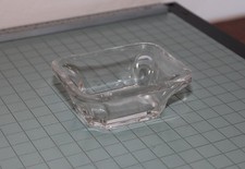 Antique Pressed Flint Glass Master Salt Cellar 1 1/2" x 3 1/4" Unknown Maker