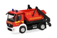 Herpa 098250 | Mercedes-Benz Actros S Absetzkipper AK12 | Feuerwehr | 1:87