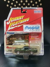 Johnny Lightning 1969 Dodge Coronet Rt Mopar Or No Car Series In Dark Green