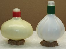 Vintage Italy Plastic Spice Shaker Aromatik Onion Garlic CIPOGLINA AGLIOLINA