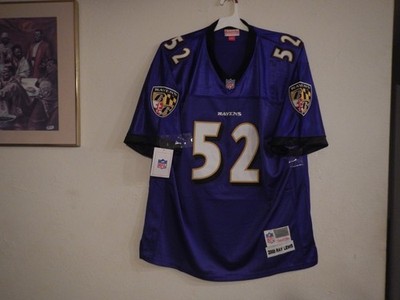 RAY LEWIS JR Baltimore Ravens MITCHELL & NESS  JERSEY 3XL (  56 )