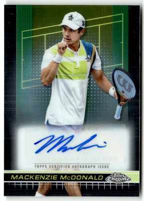 Topps Chrome 2024 Tennis No TCA-MMD MacKenzie MacDonald Auto