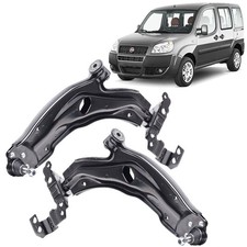 KIT 2 COPPIA BRACCI BRACCETTI SOSPENSIONE ANTERIORI FIAT DOBLO' PALIO STRADA
