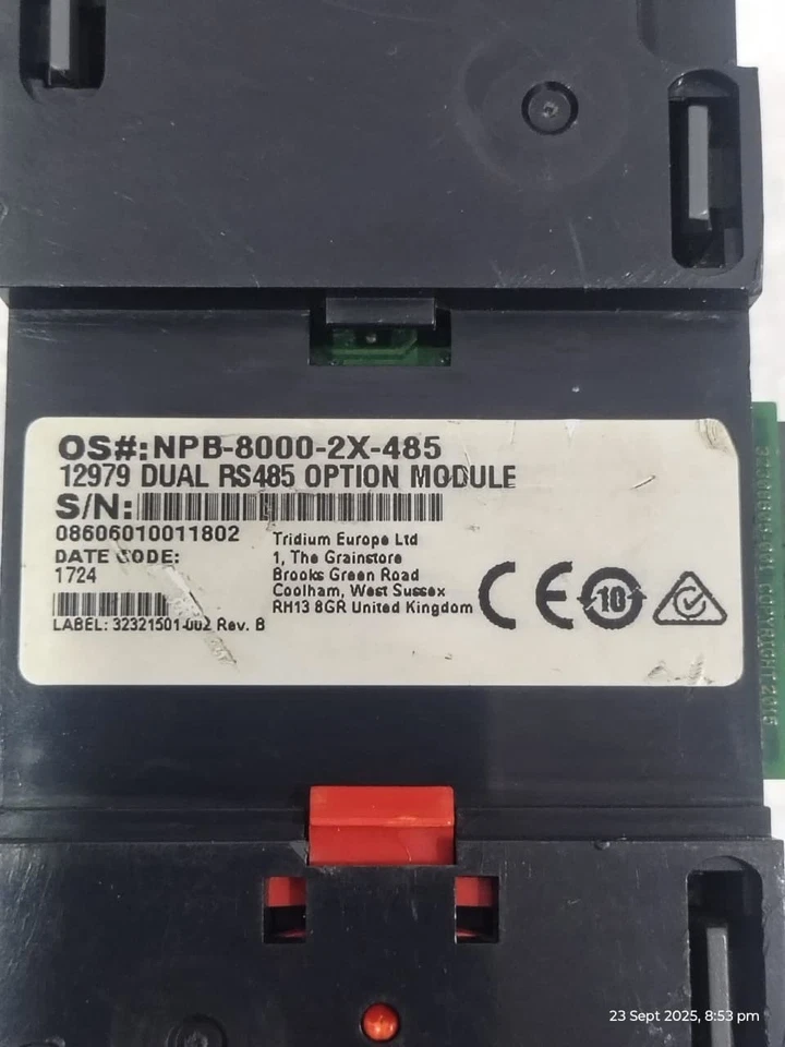 Niagara NPB-8000-2X-485 / 12979 DUAL RS485 OPTION MODULE - Image 2 of 4