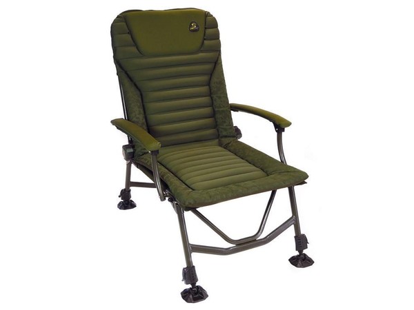Carp Spirit Magnum Chair Deluxe Karpfenstuhl Angelstuhl Anglerstuhl Camping-image