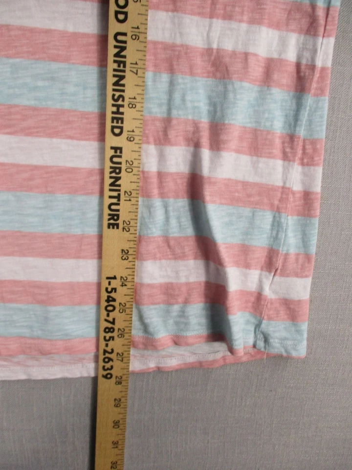 Camiseta manga raglán de algodón calce clásico a rayas tórridas talla - 2 Foto 4 de 4