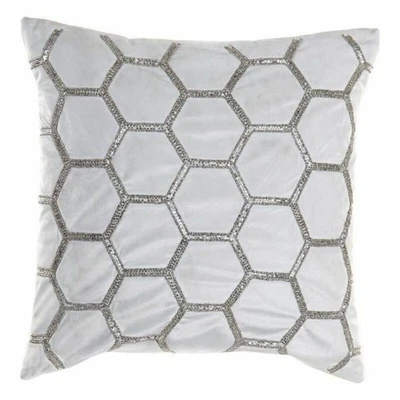 Cojín DKD Home Decor Terciopelo Geométrico [45 x 45 cm] - Imagen 1 de 3