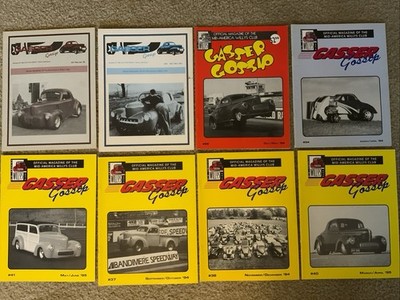 Lot Of 33 Gasser Gossip Magazines 1992-1999 Mid-American Willys Club RARE