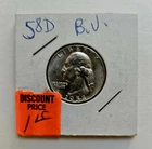1958-D Washington Quarter ~ 90% Silver / BU