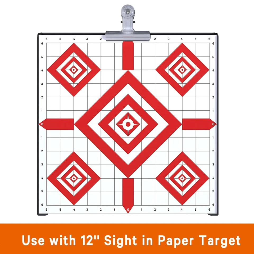 Resetting Shooting Targets Trap with 12pcs Paper Targets, Bullet Trap Box Rat... - Image 4 of 4