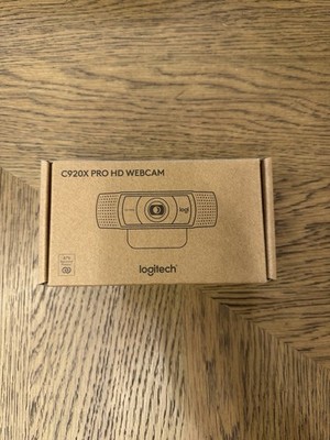 Logitech C920x HD Pro PC Webcam, Full HD 1080p/30fps Video