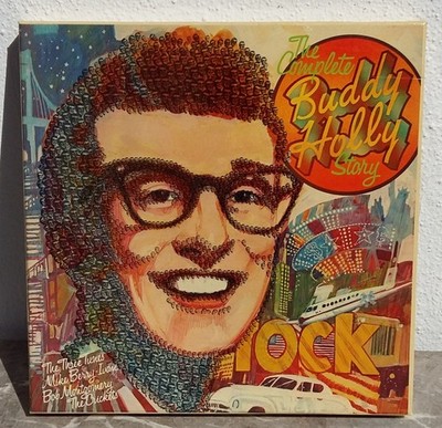 BUDDY HOLLY - THE COMPLETE BUDDY HOLLY STORY - 1973 CORAL Records 9 LP VINYL BOX