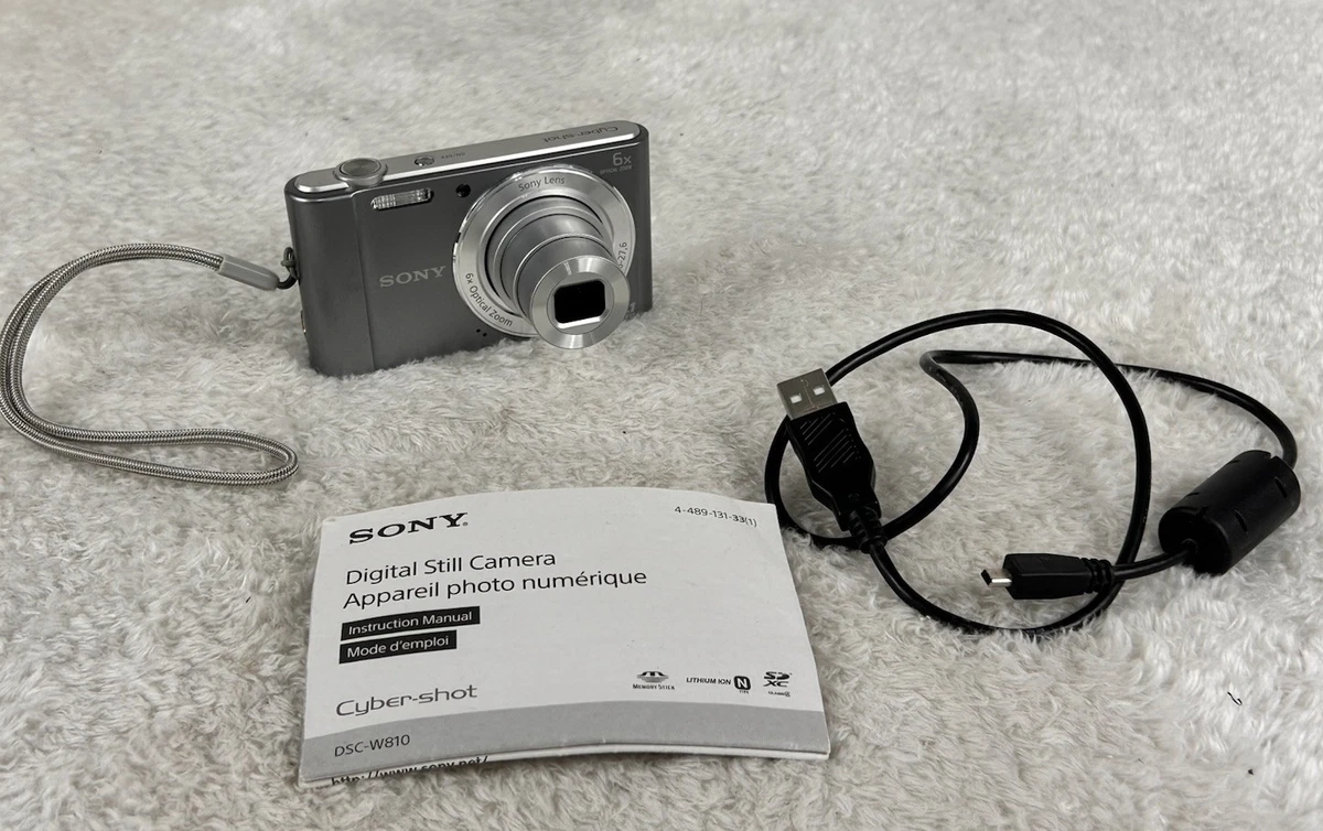 Preços baixos em Câmeras digitais Sony Cyber-shot Sony DSC-W810 | eBay