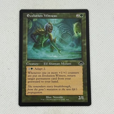 MTG MH3 | Evolution Witness 424 | Common Retro Frame Modern Horizons 3!