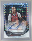Jordan Hawkins 2025 Bowman Chrome #BCA-JA Geometric Refractor Auto