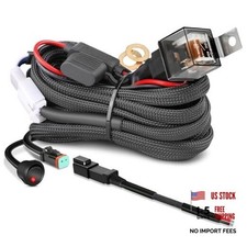 DT Wiring Harness Nirider 12V Rocker Switch Relay Fuse Deutsch DT 1 Lead