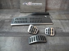 Audi TT 8N Set Pedalkappen Alu Fußstütze Kupplungspedal 8N0721173A 8N1864777A