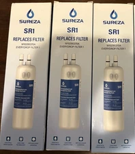 Refrigerator Water Filter - EDR1RXD1 W10295370A 3 Pack