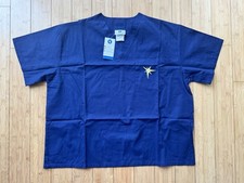 Tampa Bay RAYS MLB Scrub Top Unisex Blue Size 2XL