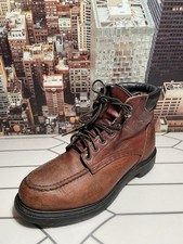 Red Wing 202 Supersole Moc Toe Boots Leather Men s Size 8 B USA Made