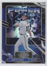 2021 Panini Absolute Power Spectrum Blue 126/149 Chipper Jones #PO-15 HOF 0m4q