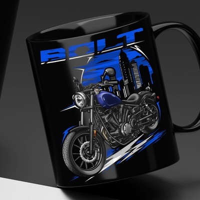 Coffee Mug for Yamaha Bolt (XV950) 2014-2020 Motorcycle Riders, Bikers Gift