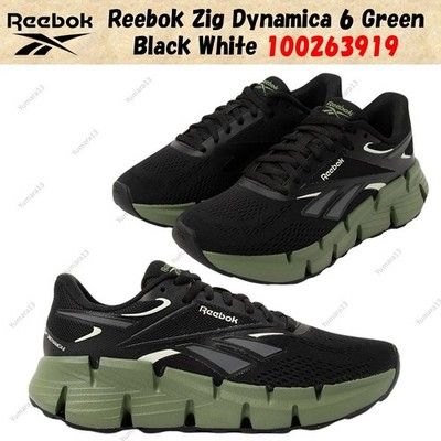 Reebok Zig Dynamica 6 grün schwarz weiß 100263919 Herren Gr.