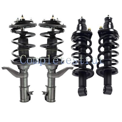Front Rear Complete Struts & Coil Spring Assembly for 2002-2006 Honda CR-V II RD