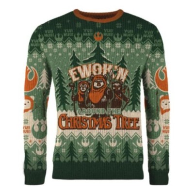 Star Wars Christmas Pullover Ewok'n around the Christmas Tree  Größe M