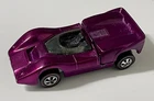 Hot Wheels Redline Purple McLaren M6A Mattel Diecast Racecar Vintage HW Red Line
