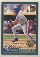 2001 Topps Home Team Advantage Jose Vidro #254 00ah
