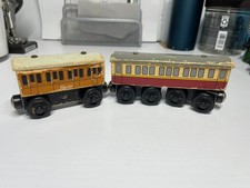 Thomas  Friends Wooden Railway Express Coach 4  Train  Clarabel Car HEAVY WEAR