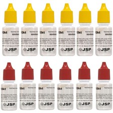 Gold Testing Kit 6x10k 6x18k Solution Acid Test Gold Authenticity Tester US
