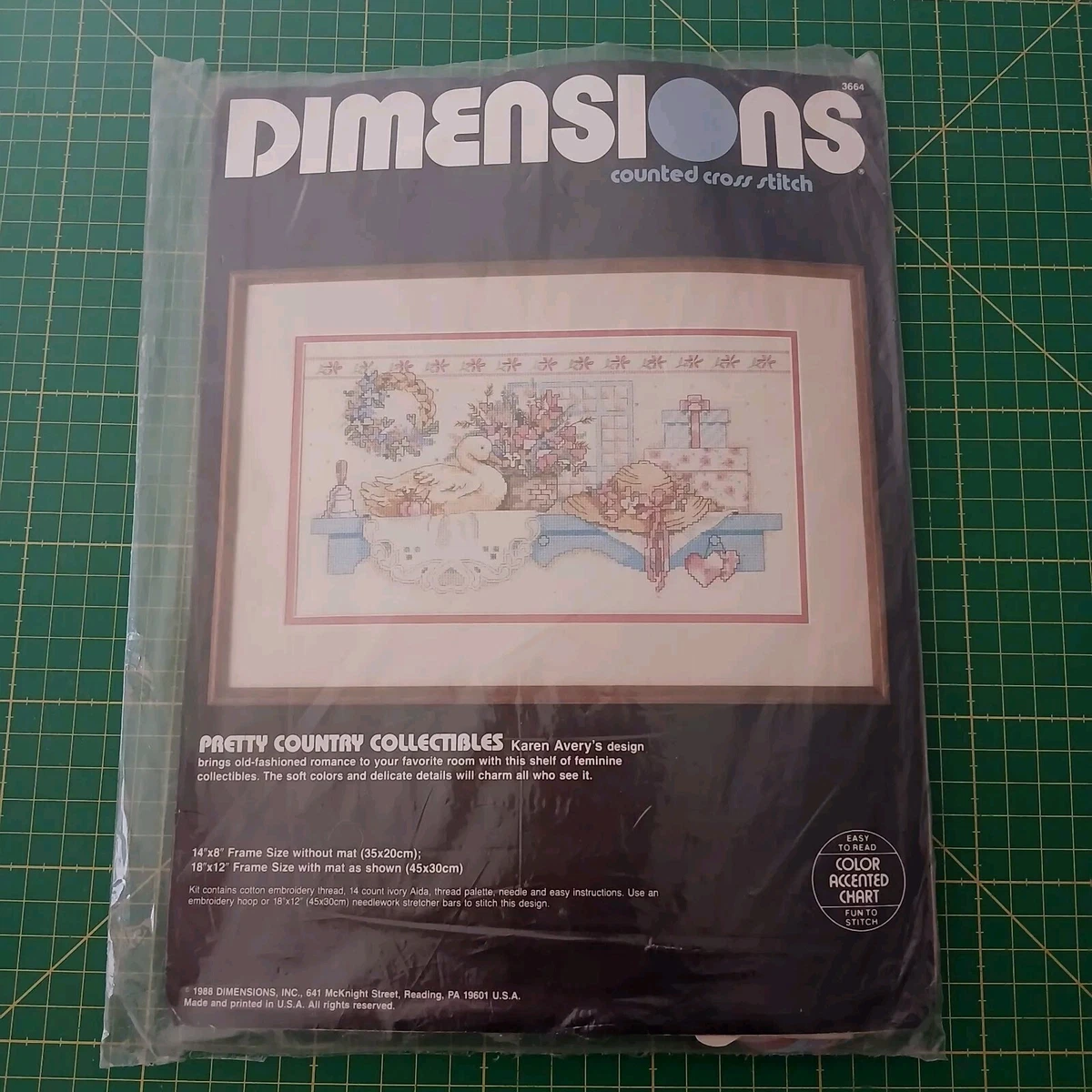 Dimensions Kit Punto Croce Contato 'Casa Nella Foresta' - 12,7x17,8 Cm, Tela Aida 14, Per Principianti