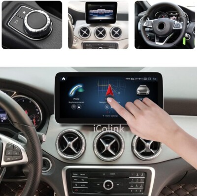 Carplay Für Benz GLA CLA W176 NTG 4.5 Android14 Autoradio GPS DAB+ 4+64GB 8-Kern