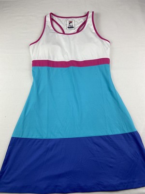 purple fila dress