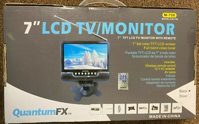 QUANTUM FX  M-708  7'' LCD TV / MONITOR