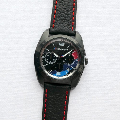 BMW Motorsport M Style Power Racing Performance Car Accessory Watch Chronograph - Picture 13 of 24